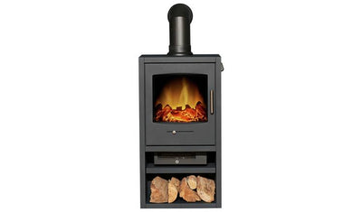 Argos Adam Bergen 1.8kW Electric Stove With Angled Pipe- Buy online at McGrocer