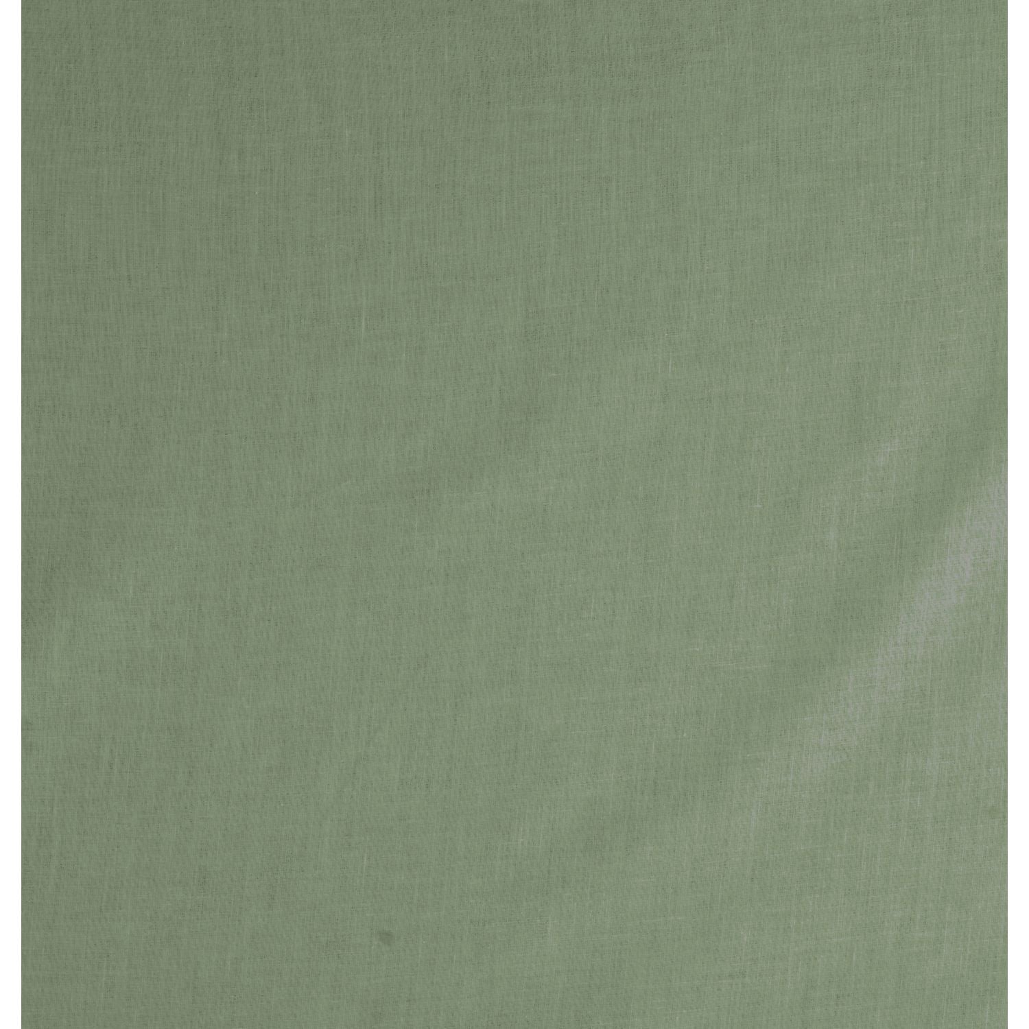 Habitat Cotton Rich 180 TC Plain Green Fitted Sheet - King