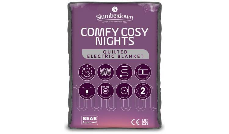 Slumberdown single electric blanket 80x150cm - British product