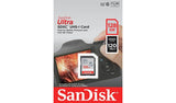 SanDisk Ultra 128GB SDXC memory card (British brand)