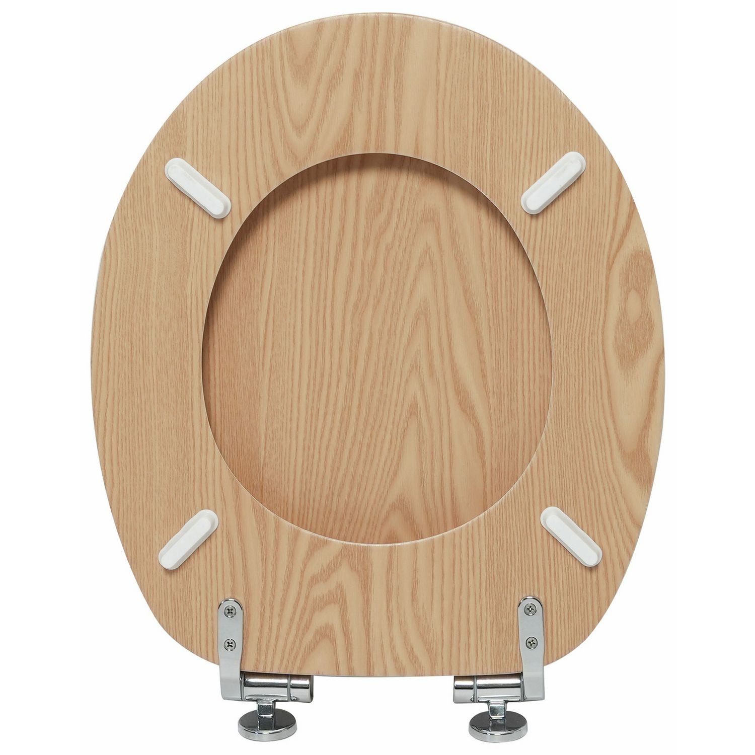Argos Home moulded wood toilet seat natural finish, UK version