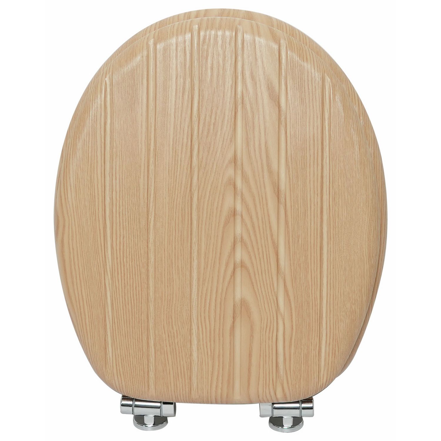 Argos Home moulded wood toilet seat natural finish, UK version