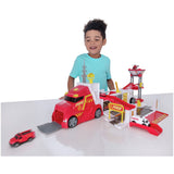 Teamsterz Fire Command Truck playset with die-cast vehicles, imported from the UK