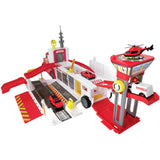 Teamsterz Fire Command Truck playset with die-cast vehicles, imported from the UK