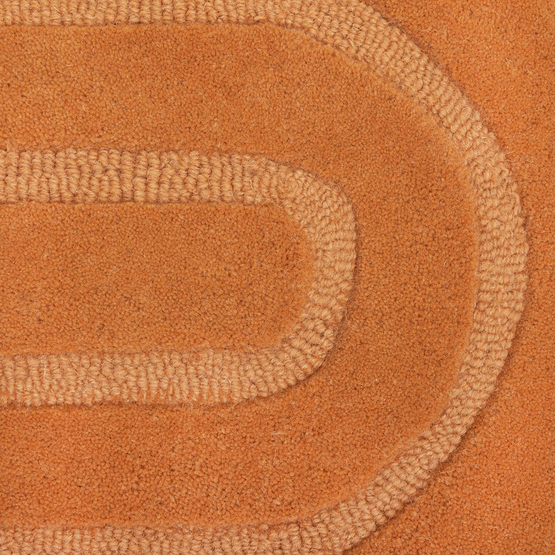 Habitat Mirage Carved Ginger  Rug - 160x230cm