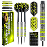 Winmau MvG Adventure steel darts set 20g - British product