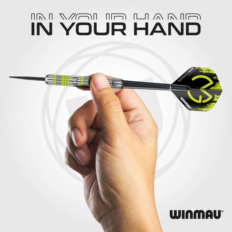 Winmau MvG Adventure steel darts set 20g - British product