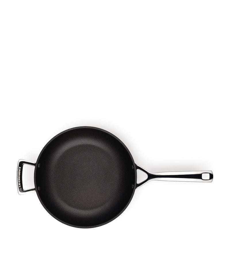 Le Creuset toughened non-stick deep frying pan 27cm, UK version