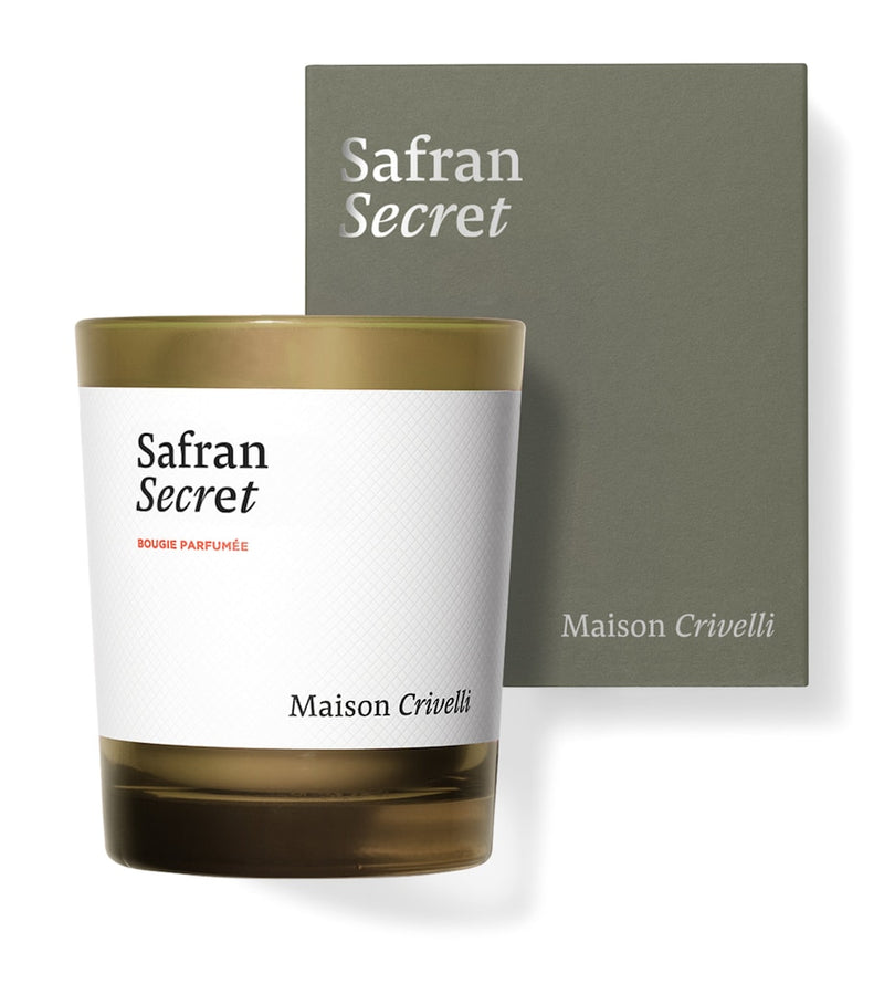 Maison Crivelli Safran Secret scented candle 190g, UK version