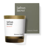 Maison Crivelli Safran Secret scented candle 190g, UK version