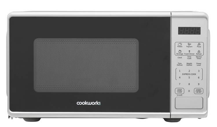 Cookworks 700W Digital Microwave - Silver GOODS Argos