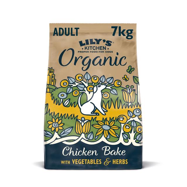 Lily's Kitchen Dog Organic Chicken Bake Adult Dry Food   7kg GOODS M&S   