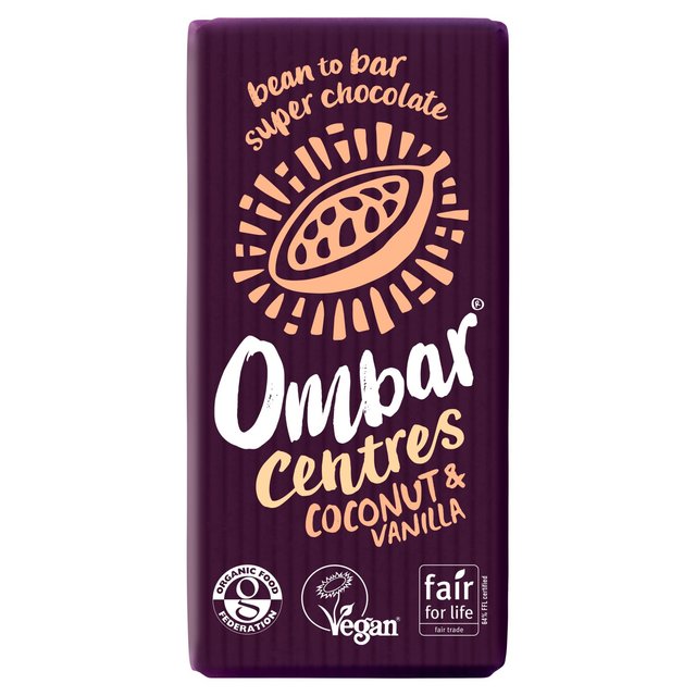 Ombar Centres Coconut & Vanilla Organic Vegan Fair Trade Chocolate   35g GOODS M&S   