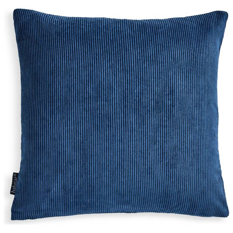 Habitat cord cushion cover navy 43x43cm - British product