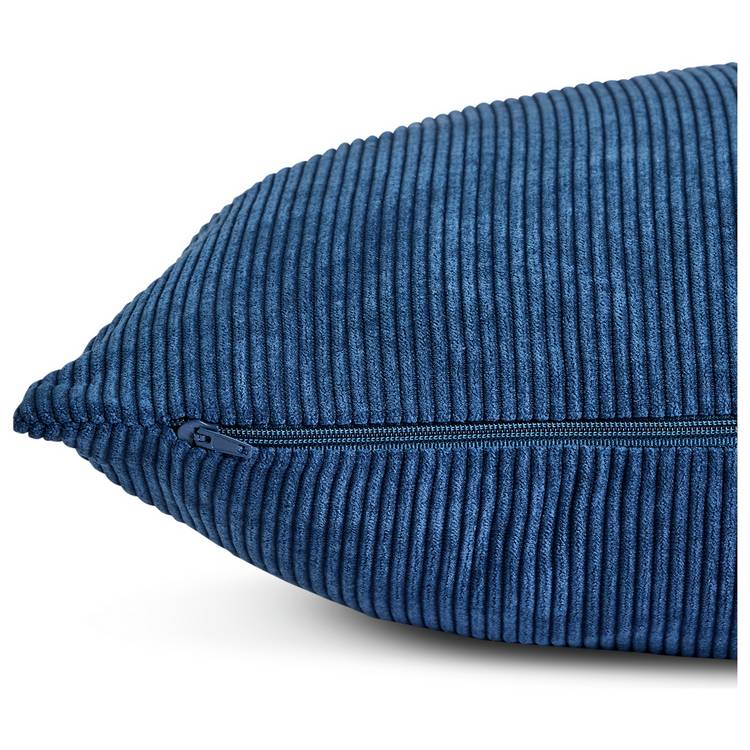 Habitat cord cushion cover navy 43x43cm - British product