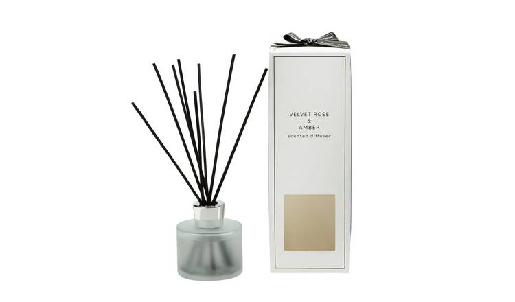Habitat reed diffuser Velvet Rose & Amber 90ml, imported from the UK