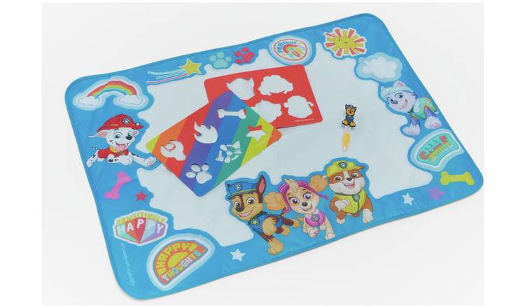 PAW Patrol Aqua Doodle Mat with stencils - British product