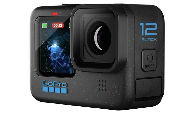GoPro HERO12 Black action camera (British brand)