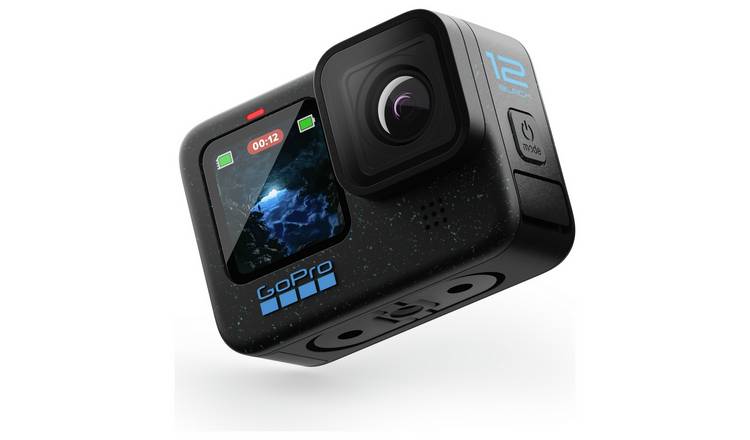 GoPro HERO12 Black action camera (British brand)