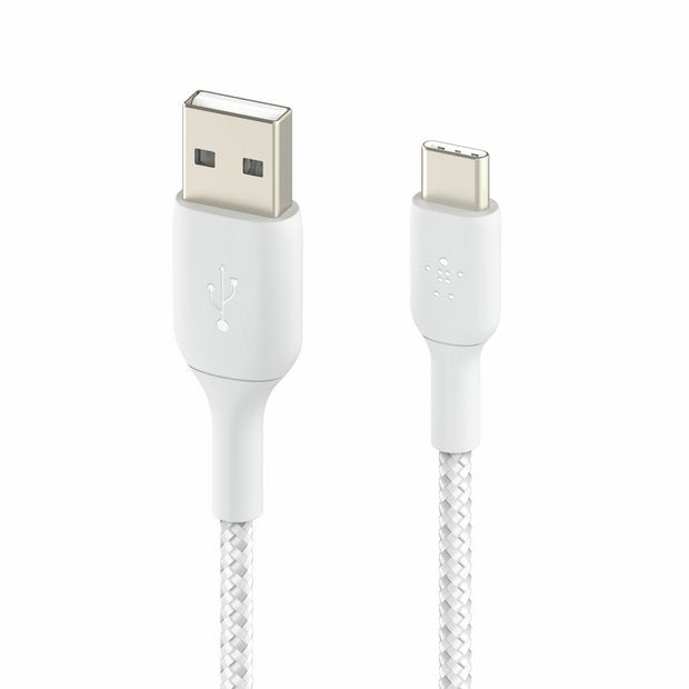 Belkin USB C to USB A braided cable 1m 15W - British product