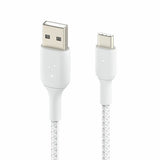 Belkin USB C to USB A braided cable 1m 15W - British product