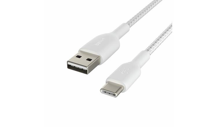 Belkin USB C to USB A braided cable 1m 15W - British product