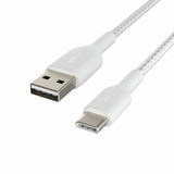 Belkin USB C to USB A braided cable 1m 15W - British product