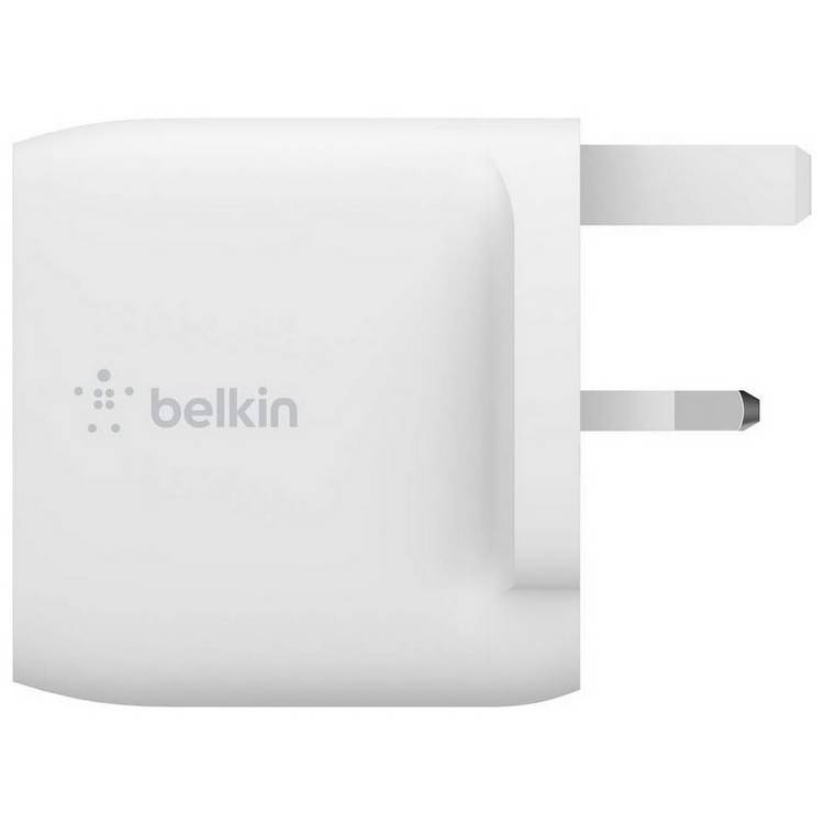 Belkin 24W dual USB-A wall charger (British brand)