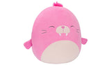 Squishmallow Pepper Pink Walrus 20-inch plush toy (British brand)