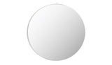 Habitat black frameless round wall mirror 50x50cm (British brand)