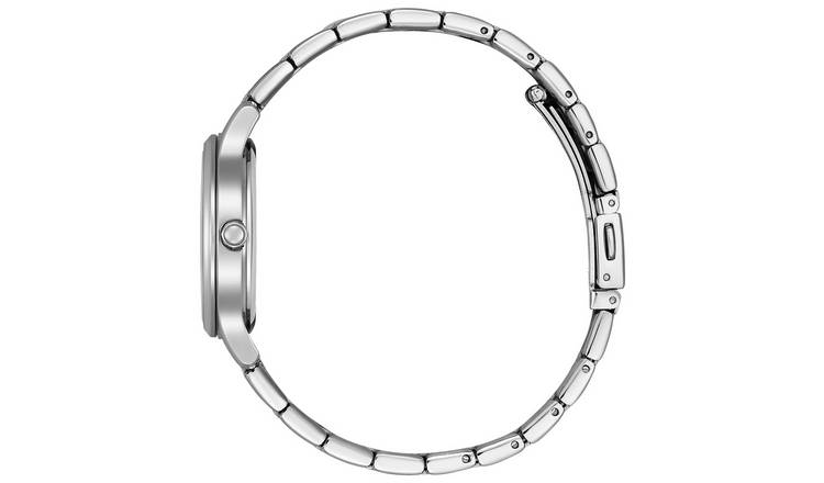 Citizen ladies watch silver stainless steel blue dial 30mm (British brand)