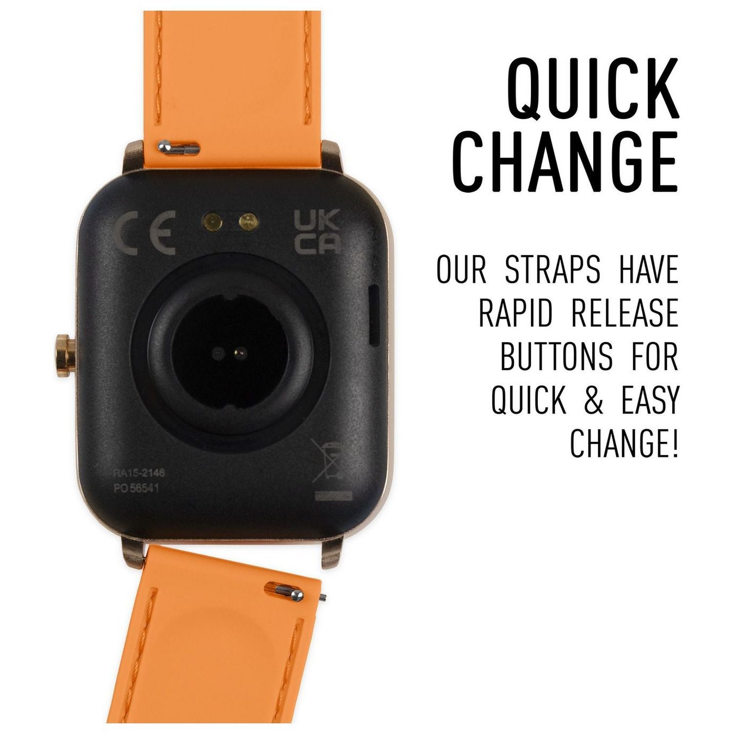 Reflex Active interchangeable smart watch strap set, UK version