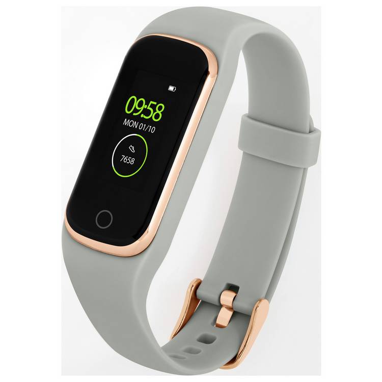 Reflex Active Series 8 grey silicone smart watch - British product