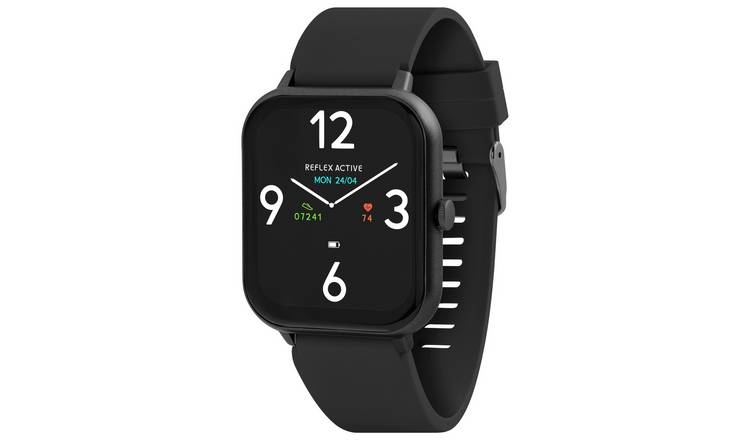 Reflex Nexus Active Black smart watch one size, imported from the UK