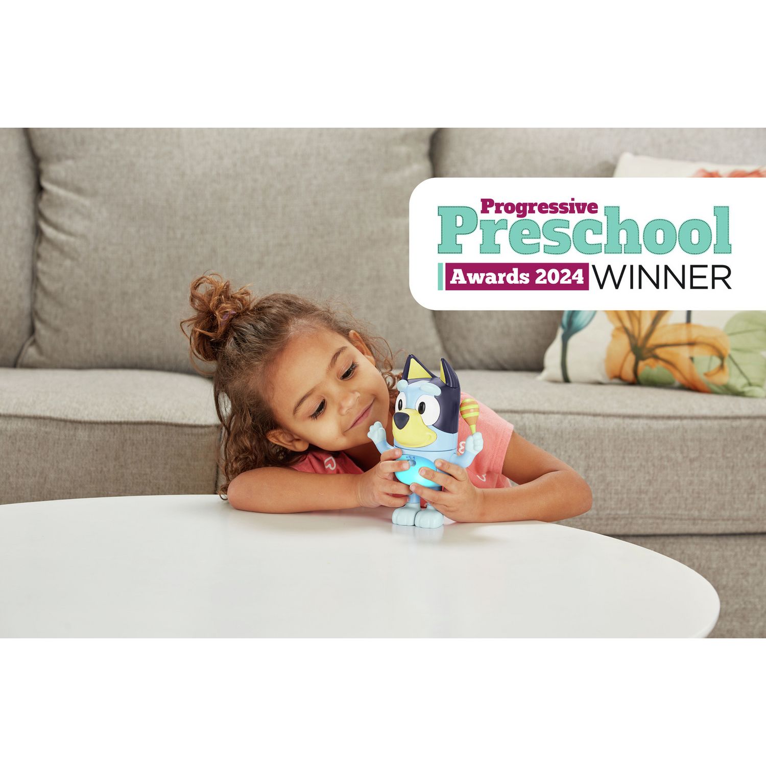VTech Bluey interactive toy for children, UK version
