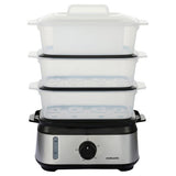 Cookworks 3 tier steamer stainless steel - British product