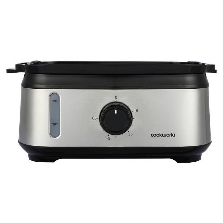 Cookworks 3 tier steamer stainless steel - British product