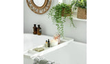 Habitat bamboo bath bridge white, imported from the UK