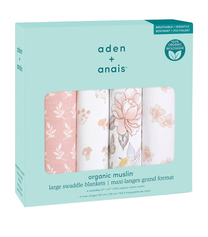 aden + anais Earthly swaddles set of 4 - British product