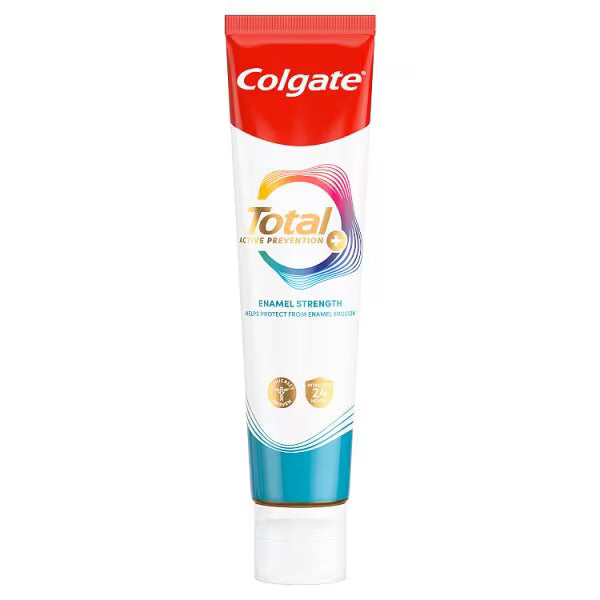 Colgate Total Enamel Strength toothpaste 125ml - British product