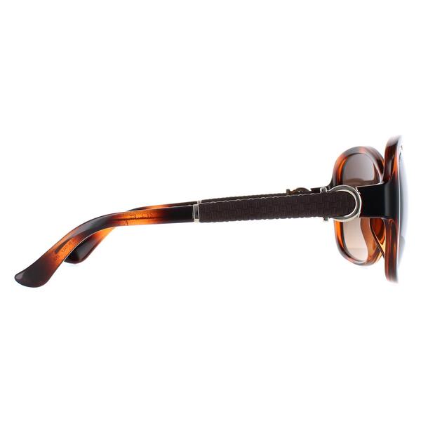Salvatore Ferragamo sunglasses tortoise brown gradient butterfly, UK version