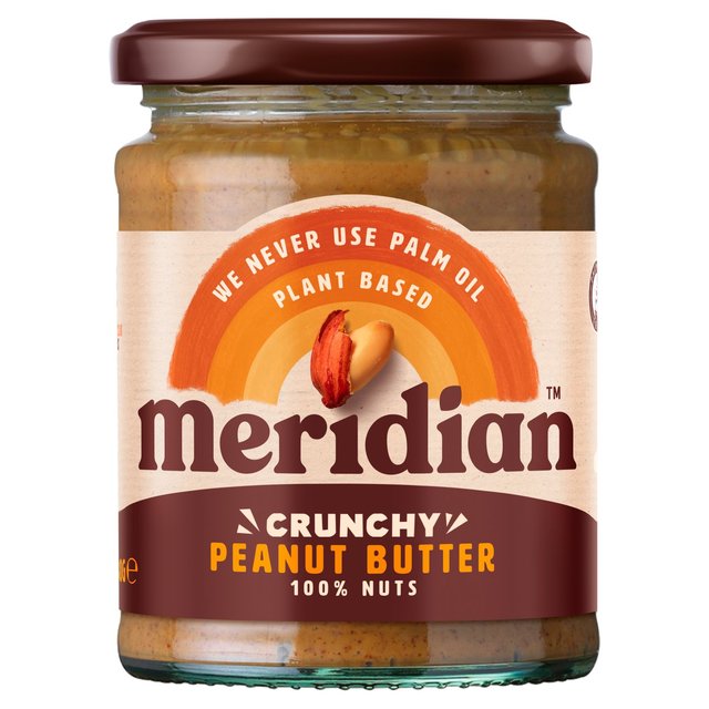 Meridian No Added Salt Crunchy Peanut Butter   280g