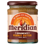 Meridian No Added Salt Crunchy Peanut Butter   280g GOODS M&S   