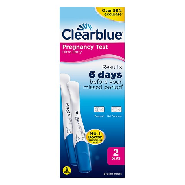 Clearblue Visual Early Detection Pregnancy Test   2 per pack GOODS M&S   