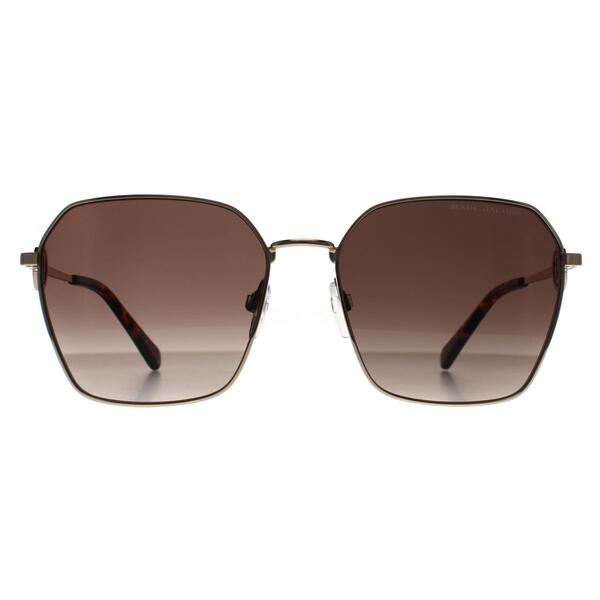 Lunettes de soleil femme Marc Jacobs MARC 729/S à dégradé doré (marque britannique)