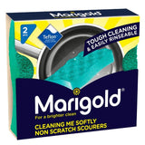 Marigold Cleaning Me Softly Non Scratch Scourer   2 per pack GOODS M&S   