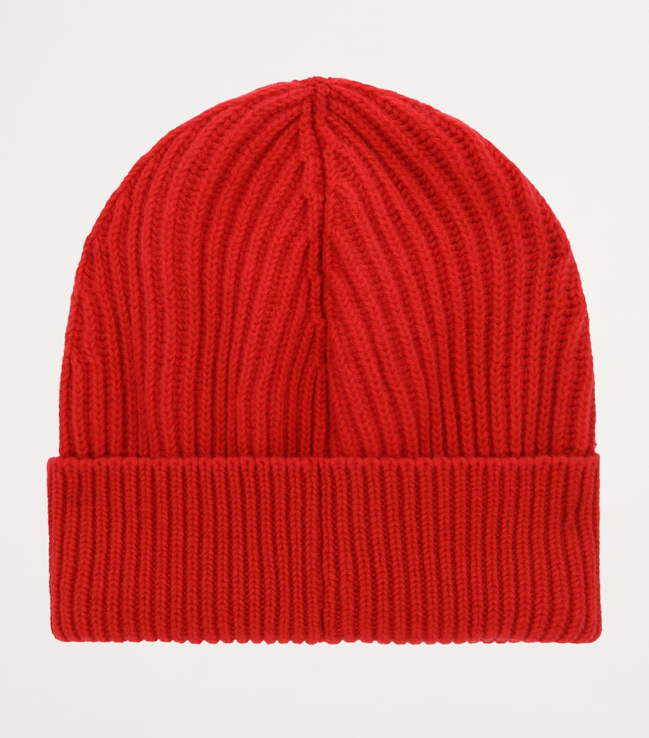 Dolce&Gabbana logo-plaque beanie, UK version