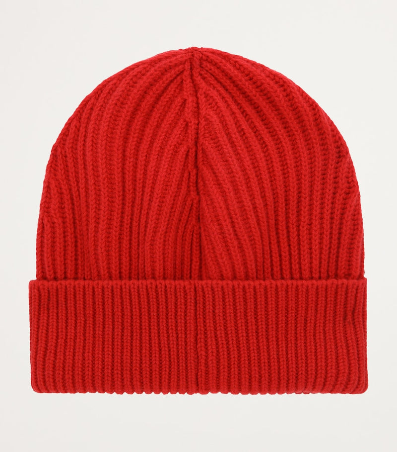 Dolce&Gabbana logo-plaque beanie, UK version