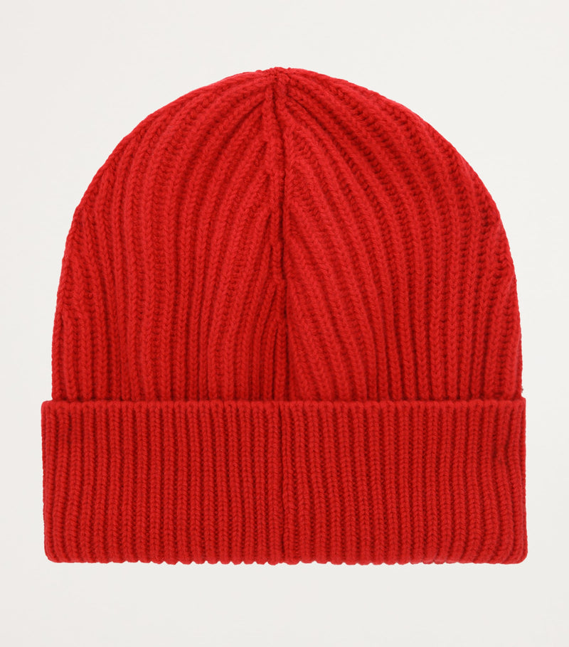 Dolce&Gabbana logo-plaque beanie, UK version