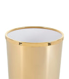 ZODIAC cylinder bathroom bin (British brand)